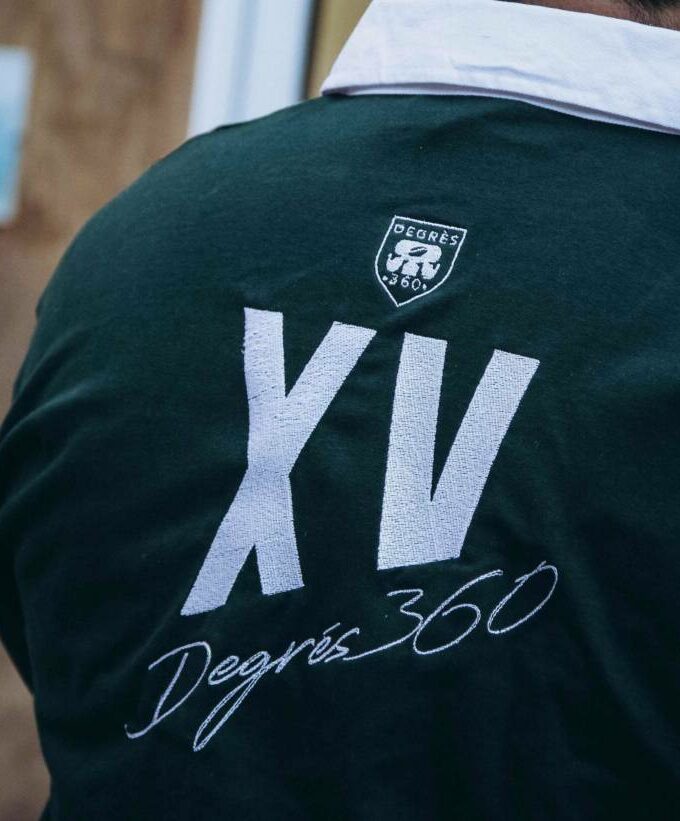Polo manches longues classique – édition rugby