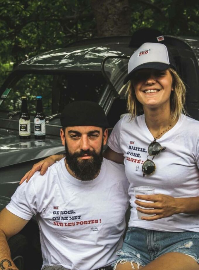 T-shirt « Amitié, Rosé, Santé »