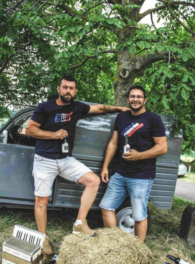 T-shirt Logo Marine – Homme – MIF