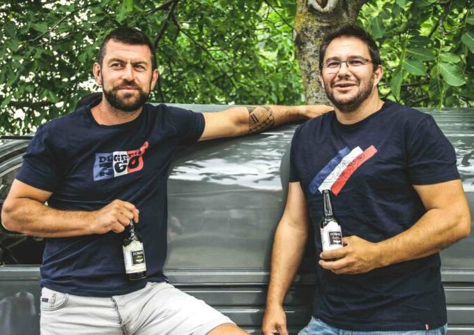 T-shirt Logo Marine – Homme – MIF