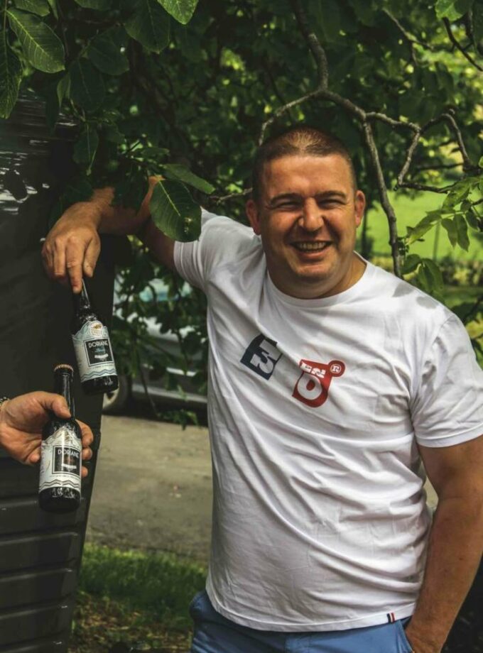 T-shirt Logo Blanc – Homme – MIF