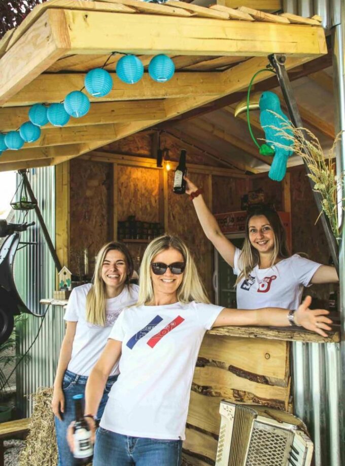 T-shirt Logo Blanc – Femme – MIF